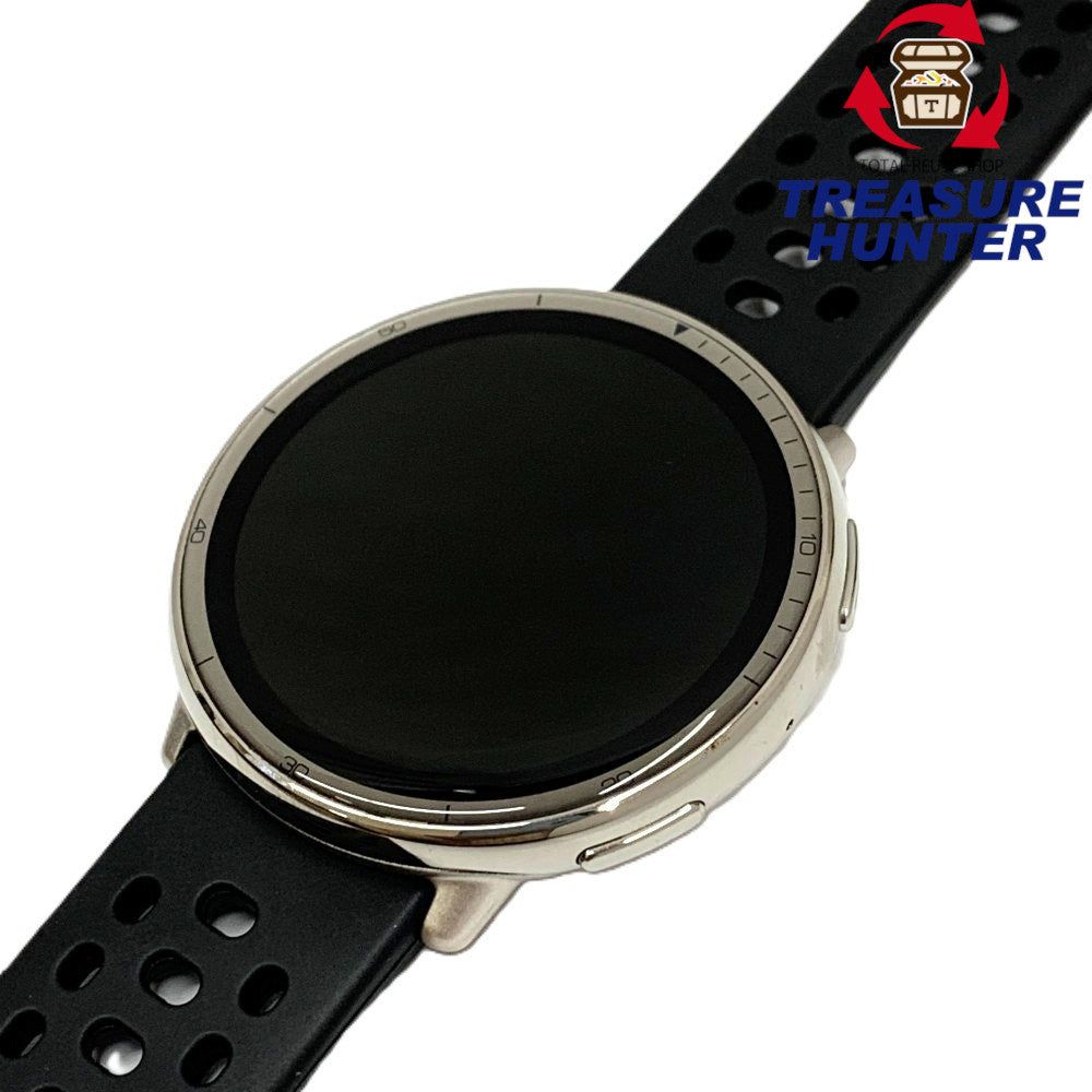Amazfit（アマズフィット） スマートウォッチ Amazfit Active 2 Round 44粍 黒いことケイ素樹脂 A2437 ウオッチ 【103078069008】