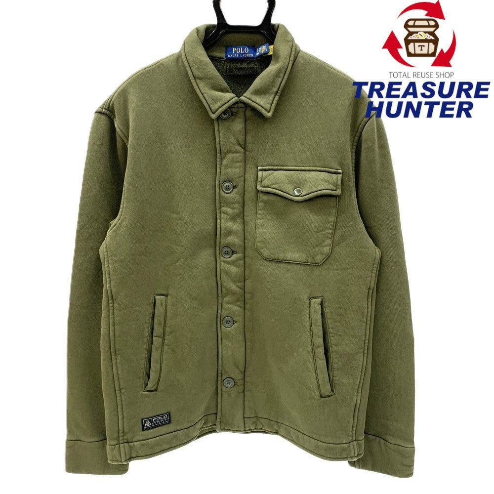 Polo Ralph Lauren(ポロ ラルフローレン) フリースデックジャケット サイズS カンパニーオリーブ RN41381 CA56658 メンズ 【100062469003】|Treasure Hunter店