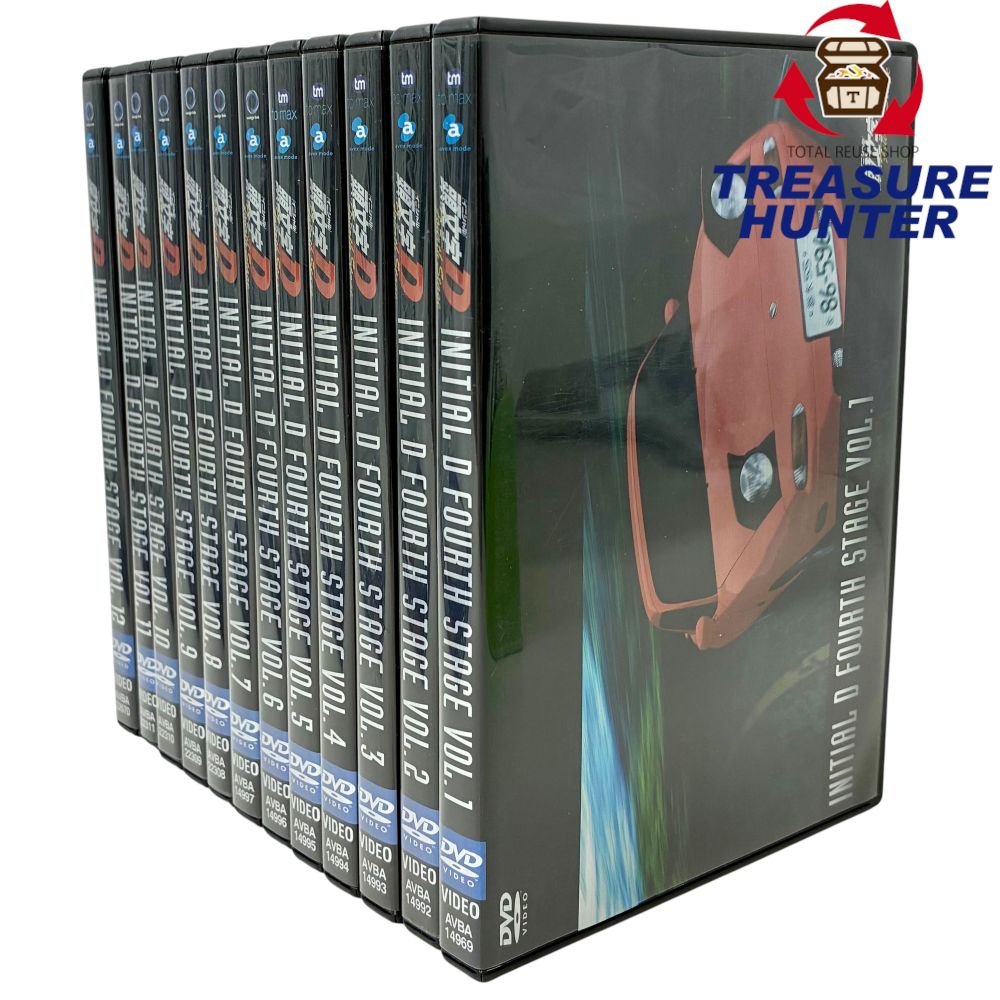 avex 頭文字D Fourth Stage 1~12巻セット(完結) エイベックス 【112046049002】｜Treasure　Hunter店 8,424円