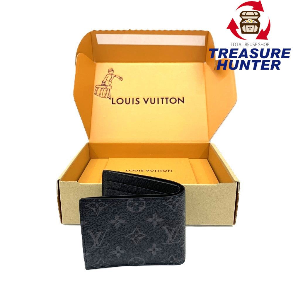 LOUIS VUITTON(ルイ・ヴィトン) モノグラム エクリプス ポルトフォイユマルコNM M62545 二つ折り財布 メンズ 【102063866003】｜Treasure　Hunter店