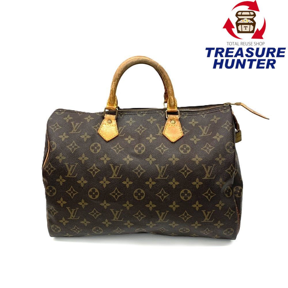 LOUIS VUITTON(ルイ・ヴィトン) モノグラム スピーディー35 ブラウン M41524 ハンドバッグ ミニボストン 【102063854003】|Treasure Hunter店