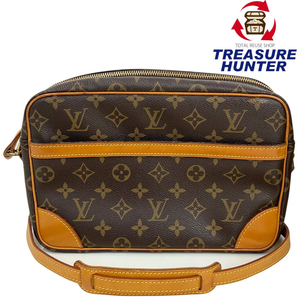 LOUIS VUITTON モノグラム トロカデロ27 M51274 ブラウン ショルダーバッグ ルイヴィトン 【102062990007】|Treasure Hunter店