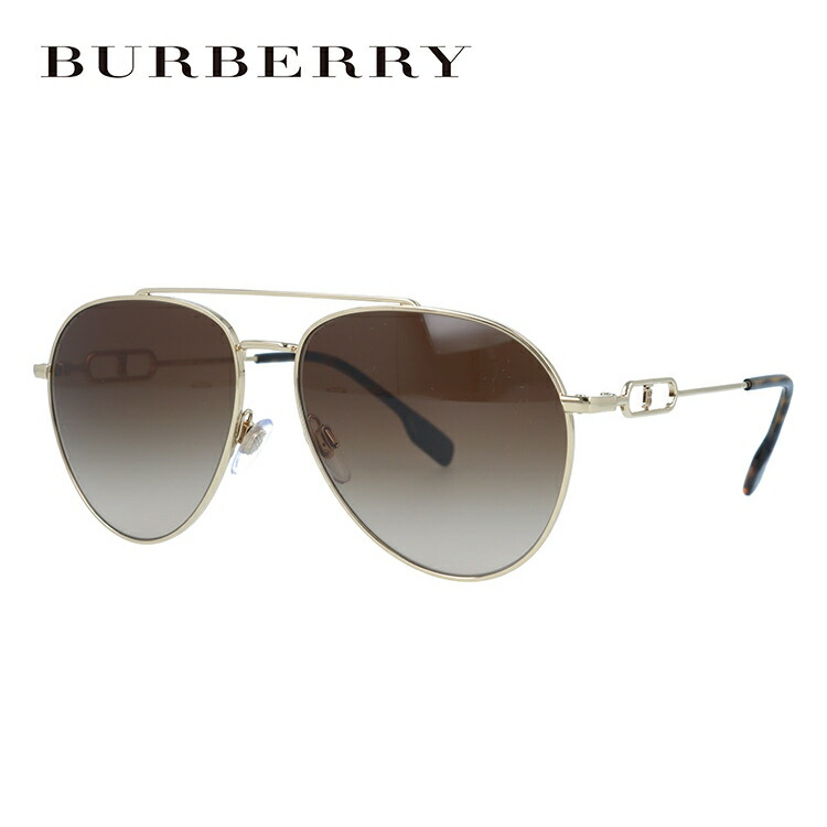 【お買い物マラソン対象】【国内正規品】バーバリー サングラス BURBERRY BE3128 110913 58サイズ ティアドロップ ユニセックス メンズ レディース|TREASURE LAND-トレジャーランド-