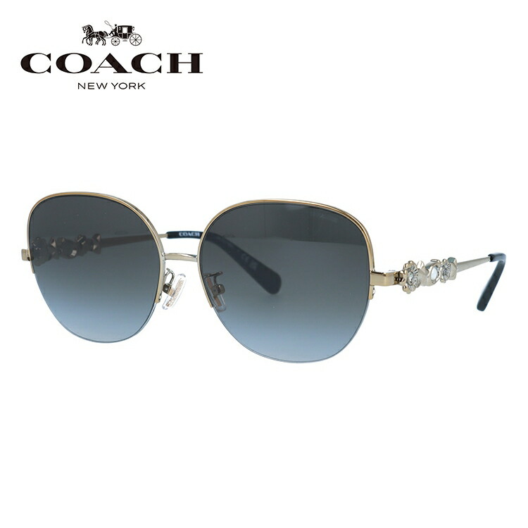 【国内正規品】コーチ サングラス COACH HC7118B 93468G 57サイズ ボストン ユニセックス メンズ レディース 14,022円