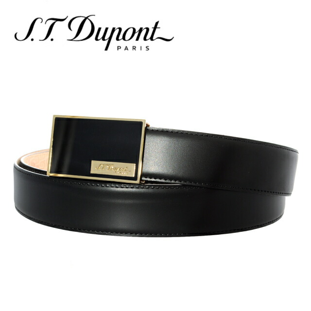 【お買い物マラソン対象】【訳あり】S.T.Dupont デュポン ベルト ヘリテッジ ブラック 051182N 誕生日 記念日 ご褒美 プレゼント 新社会人 プレゼント