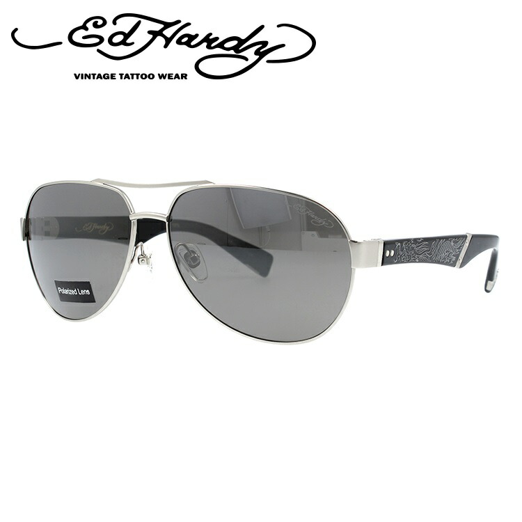 楽天市場】偏光レンズ Ed Hardy エドハーディー サングラス EHA-DIVING