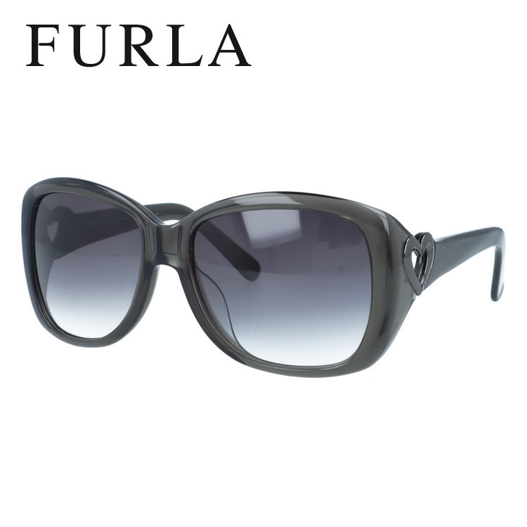 【訳あり】フルラ サングラス カプリ レギュラーフィット FURLA CAPRI SU4780G 04AL 57サイズ ウェリントン型 アウトレット品 ユニセックス メンズ レディース