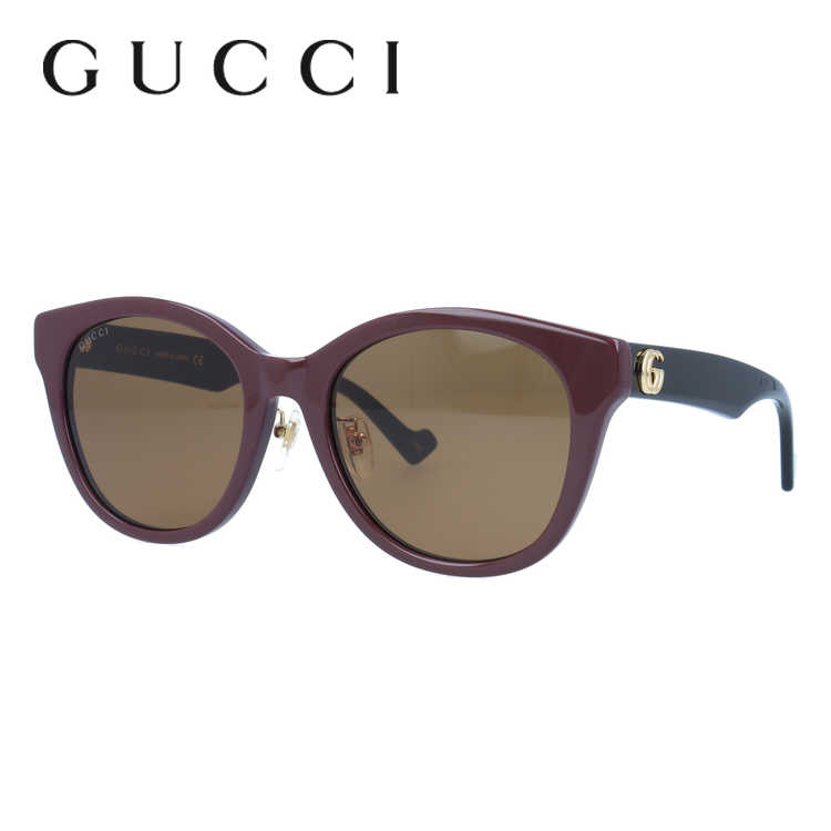 グッチ サングラス GUCCI GG1002SK 003 56サイズ ウェリントン ユニセックス メンズ レディース 日本製 インターロッキング GG｜TREASURE LAND-トレジャーランド-