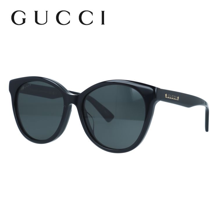 グッチ サングラス 偏光サングラス アジアンフィット GUCCI GG1171SK 001 57サイズ ウェリントン型 ユニセックス メンズ レディース 星 スター 23,100円