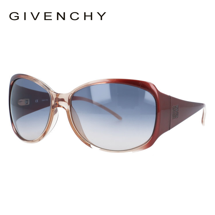 【訳あり】ジバンシィ サングラス アジアンフィット GIVENCHY SGV722 62サイズ バタフライ型 ユニセックス メンズ レディース【海外正規品】