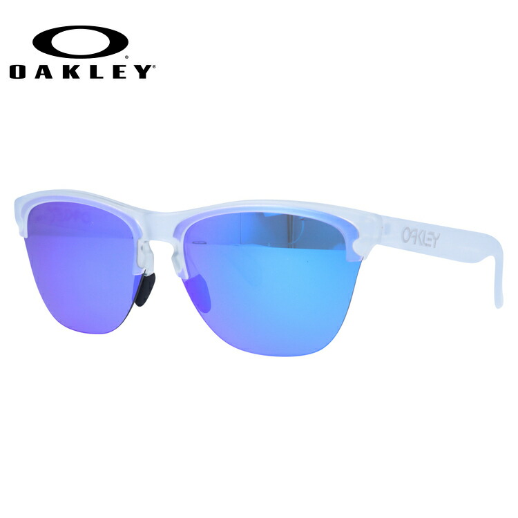 【訳あり】オークリー サングラス OAKLEY フロッグスキン ライト レギュラーフィット FROGSKINS LITE OO9374-0363 63サイズ ミラーレンズ ウェリントン型 メンズ レディース アイウェア 日焼け防止 ドライブ オークレー ギフト プレゼント 誕生日【海外正規品】