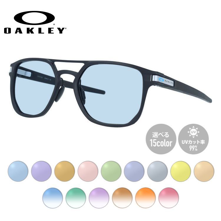 【選べるレンズ15色】オークリー サングラス ラッチアルファ プリズム OAKLEY LATCH ALPHA OO4128-0653 53サイズ ヘキサゴン（ダブルブリッジ） メンズ レディース ラッピング無料 【海外正規品】