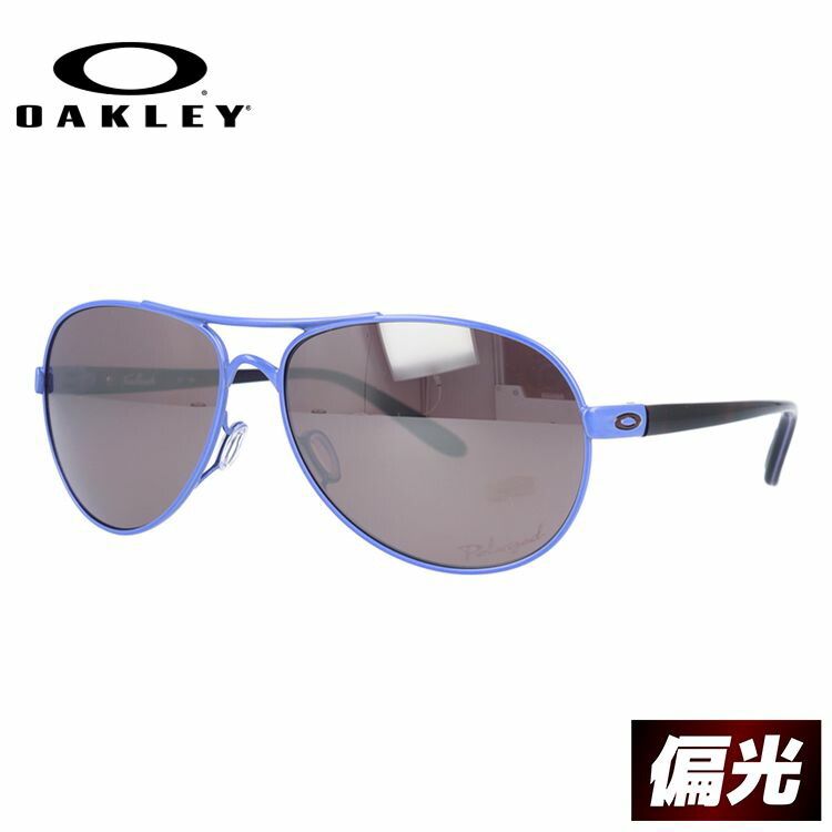 オークリー 偏光 サングラス OAKLEY フィードバック レギュラーフィット FEEDBACK OO4079-0959 59サイズ ミラーレンズ ティアドロップ型 レディース アイウェア UVカット 釣り ゴルフ ドライブ 運転 オークレー ギフト【海外正規品】