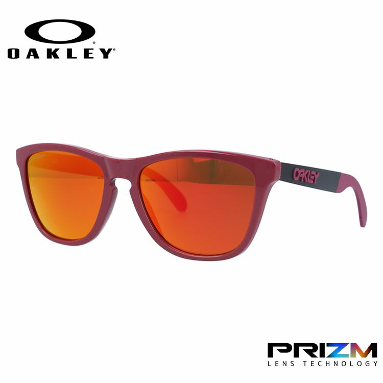 【訳あり】オークリー サングラス OAKLEY フロッグスキン ミックス レギュラーフィット FROGSKINS MIX OO9428-0555 55サイズ プリズム ウェリントン型 男女兼用 UV 紫外線カット ギフト対応 釣り ゴルフ ドライブ アウトドア オークレー【海外正規品】