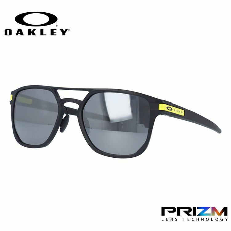 オークリー サングラス OAKLEY ラッチ アルファ レギュラーフィット LATCH ALPHA OO4128-0853 53サイズ VALENTINO ROSSI SIGNATURE SERIES プリズム ヘキサゴン型 メンズ レディース アイウェア UVカット 紫外線カット 釣り ゴルフ ドライブ 運転 オークレー【海外正規品】