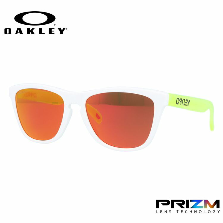オークリー サングラス OAKLEY フロッグスキン レギュラーフィット FROGSKINS OO9013-I355 55サイズ ORIGINS COLLECTION プリズム ウェリントン型 メンズ レディース アイウェア UVカット 紫外線カット ギフト対応 釣り ゴルフ ドライブ 運転 オークレー【海外正規品】