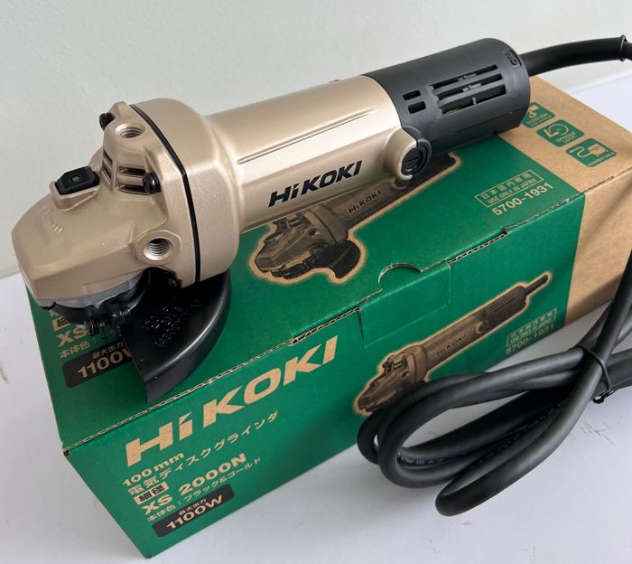 ハイコーキ レコード盤圧砕機 100粍 XS2000N  100V（G10SH5負けず劣らず品） 日立