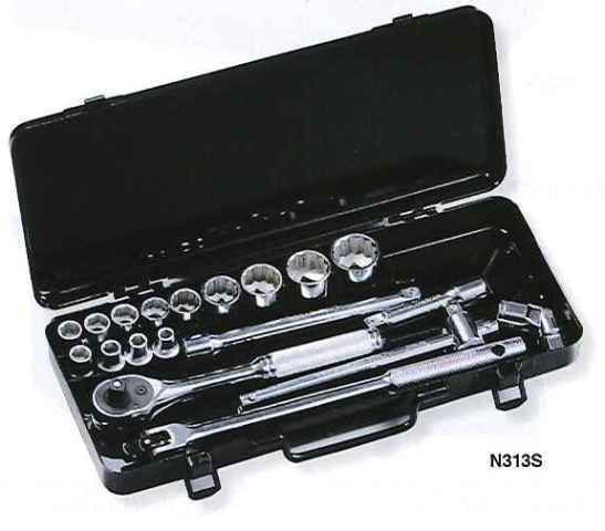 スーパーツール　ソケットレンチセット 差込角9.5mm （3/8\