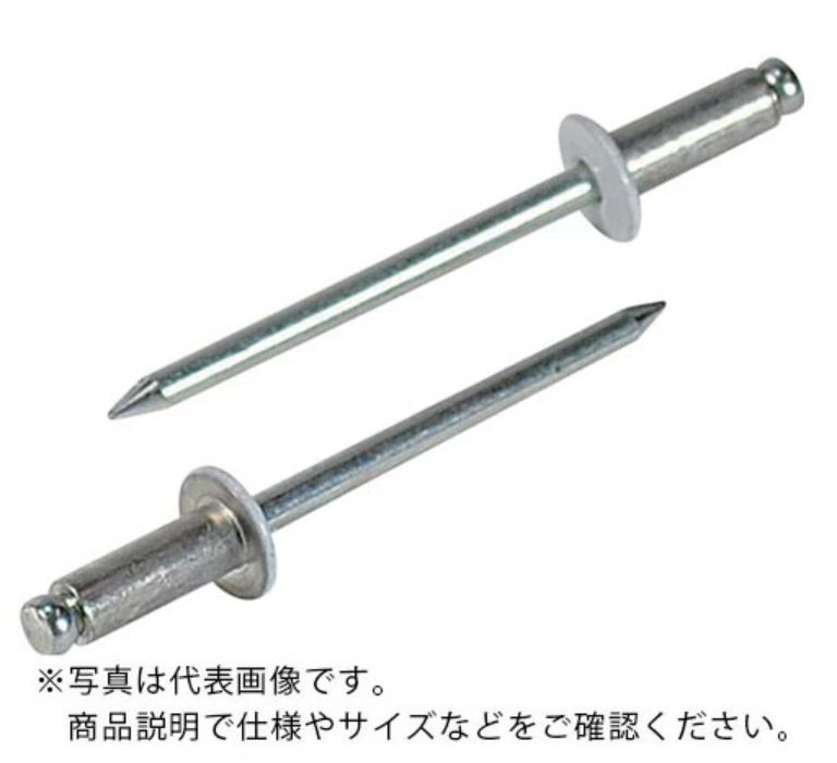 ロブテックス エビ ブラインドリベット（丸頭） 500本入り NS86｜Treasure　Town　店