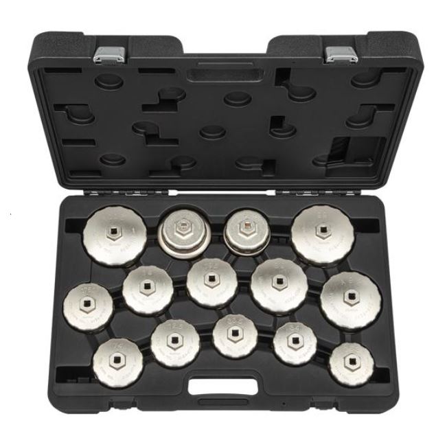 KTC　カップ型オイルフィルタレンチセット[14コ組]　AVSA14A｜Treasure　Town　店