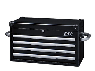 KTC トップ チェスト 4段4引出 ブラック EKR-1004BK｜Treasure　Town　店 49,873円