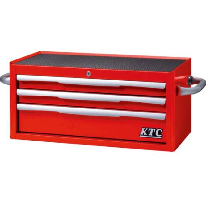 KTC フラットトップチェスト(3段3抽き出しシ) EKR-2003R 手動工具-DIY・工具