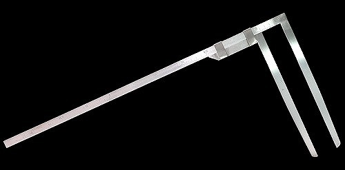 シンワ 用木尺 ステン 45糎 表2粍・裏1粍目盛 63525 計測工具-DIY・工具