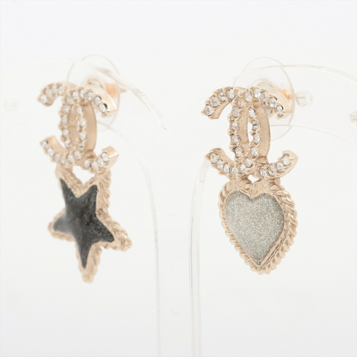 開店祝い 楽天市場】CHANEL/シャネル ココマーク スター A20S ピアス アクセサリー
