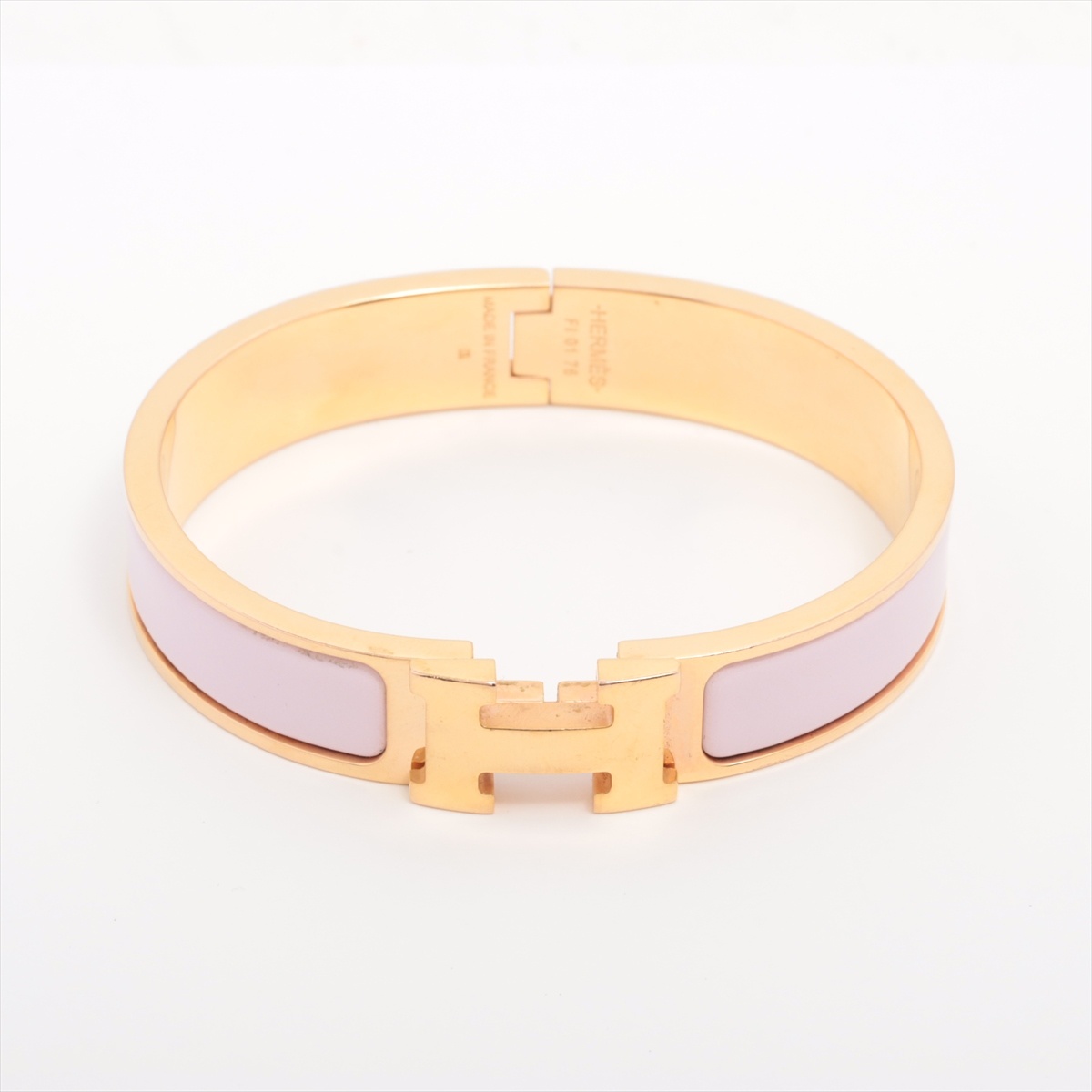 楽天市場】HERMES/エルメス Hバングル クリッククラック PM