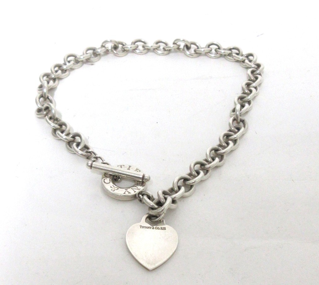 ティファニー TIFFANY&CO ハートタグ トグル ネックレス SV925 TIFFANY&CO✨ティファニーハートタグトグルネックレス