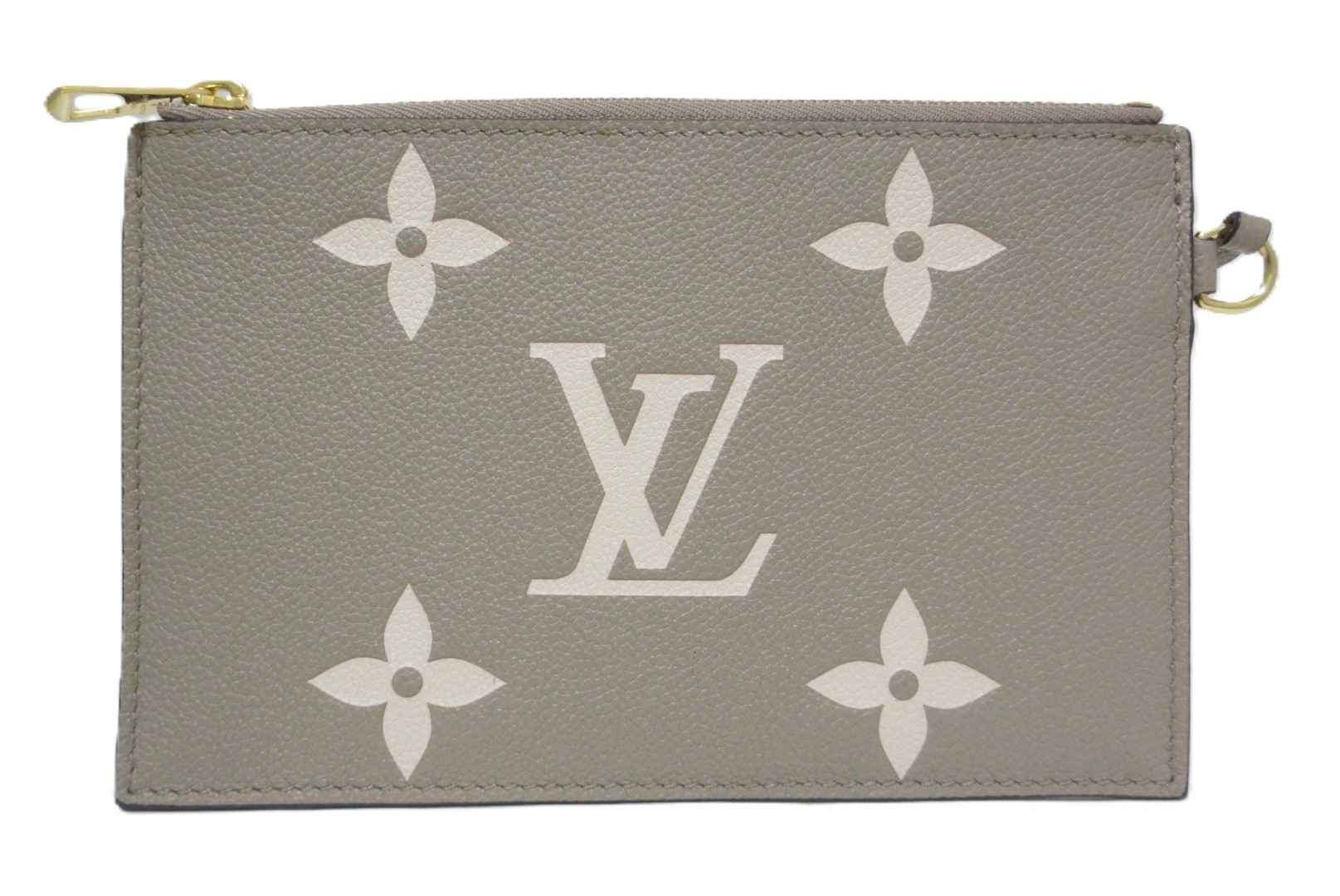 LOUIS VUITTON/ルイ ヴィトン バイカラーモノグラム アンプラント  ポーチ  ベージュ クレームダンジュ 【中古】