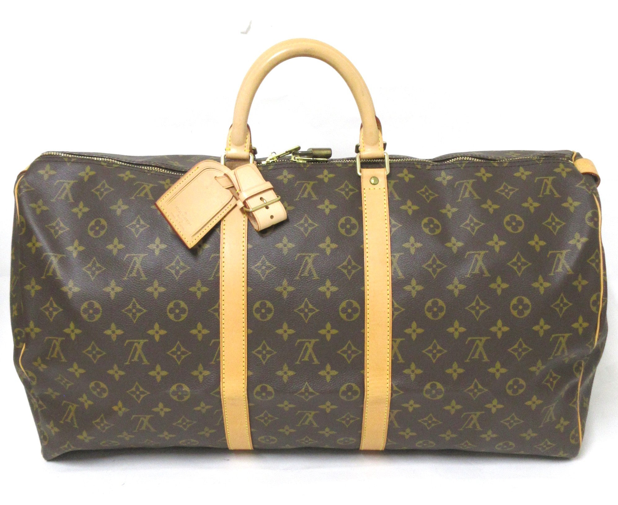 LOUIS VUITTON/ルイ ヴィトン モノグラム キーポル55  M41424  ボストンバッグ 周遊 【中古】