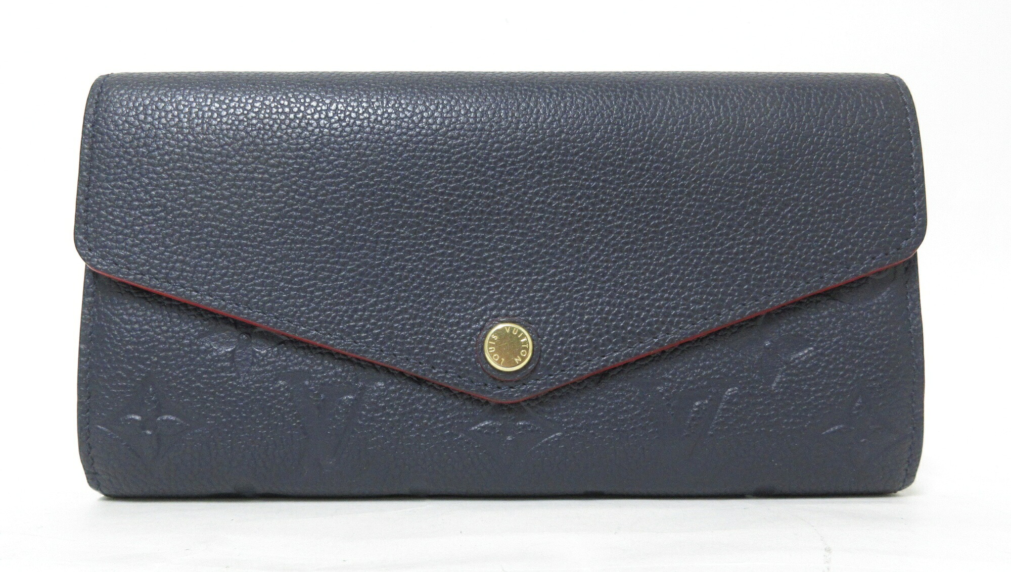 LOUIS VUITTON/ルイ ヴィトン アン工業プラント ポルトフォイユ サラ  M62125  下げ翼長紙入れ 本革 【中古】