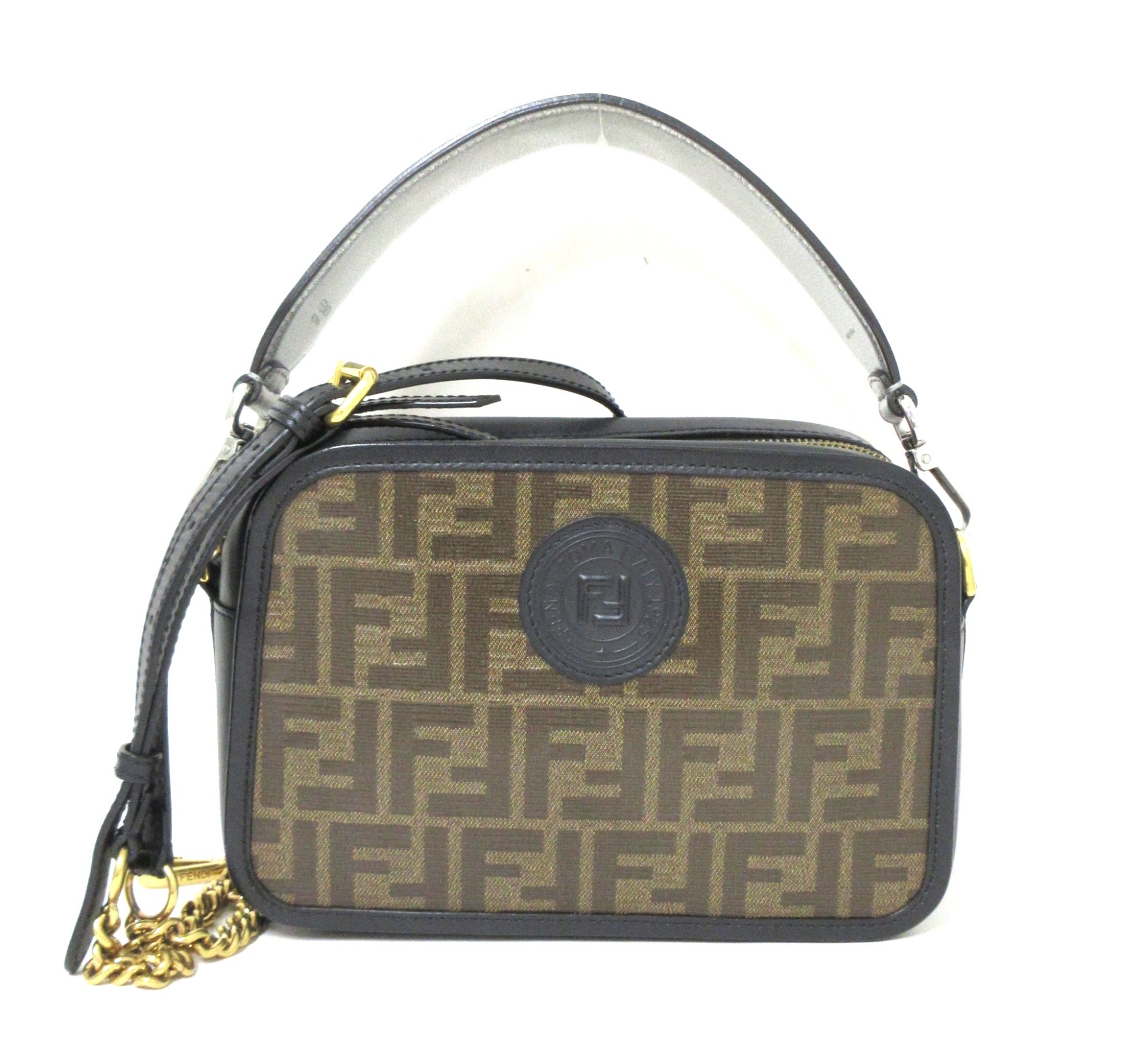 FENDI/フェンディ ズッカ キャム 2WAY ショルダーバック 8BT287 クロスボディバッグ ポシェット 【中古】|トレジャー トローヴ