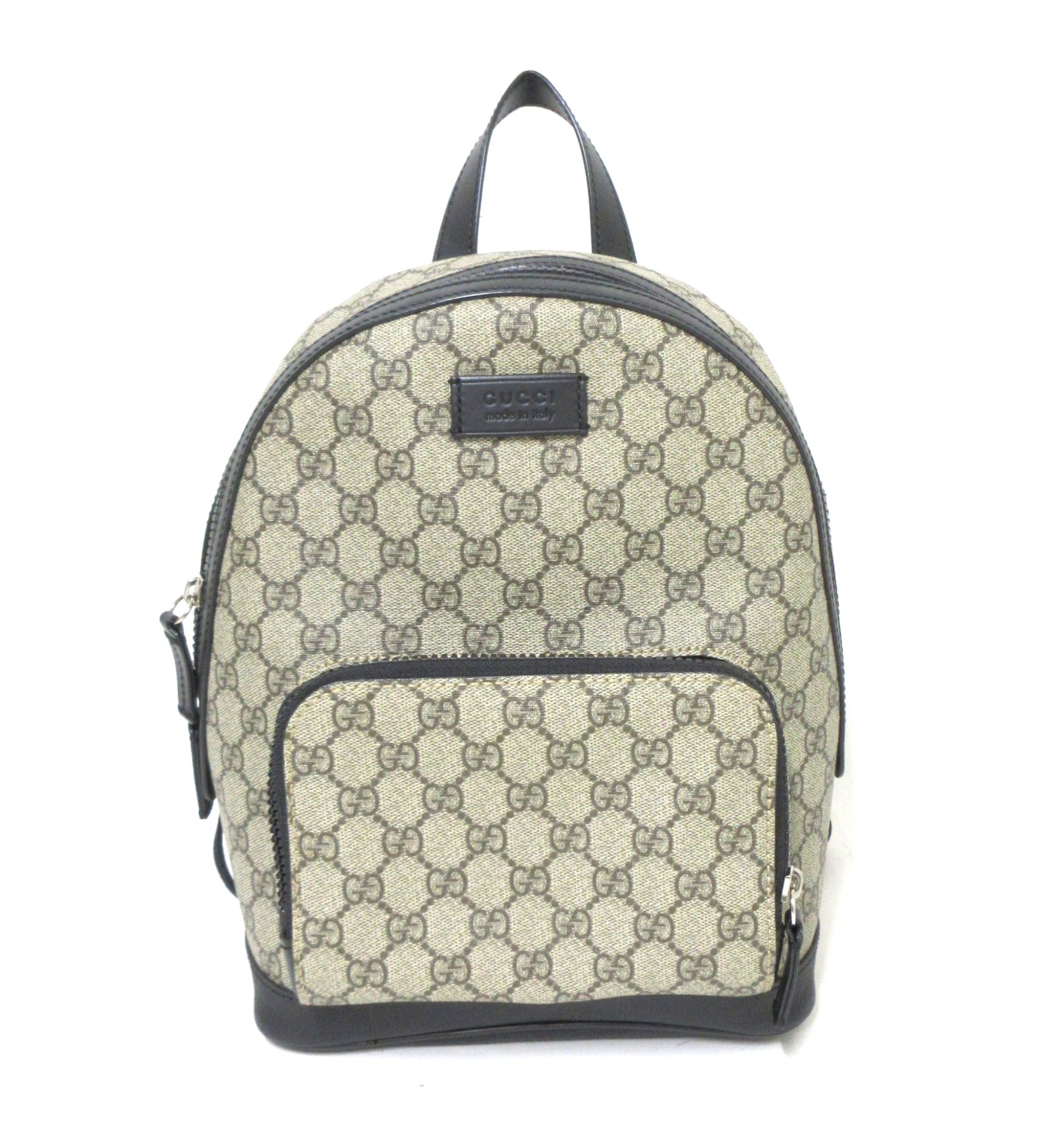 GUCCI/グッチ GGスプリーム うしろ側風呂敷き包み/背嚢  429020  うしろ側風呂敷き包み 背嚢 【中古】