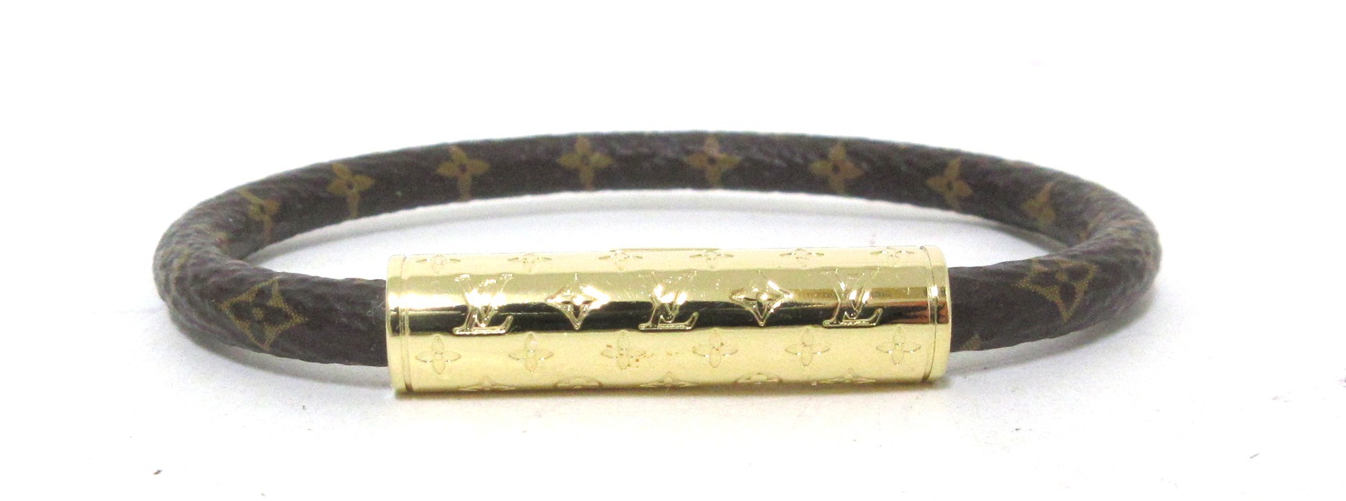 LOUIS VUITTON/ルイ ヴィトン　ブラスレ LVコンフィデンシャル ブレスレット M8274E モノグラム　ブレスレット　バングル【中古】