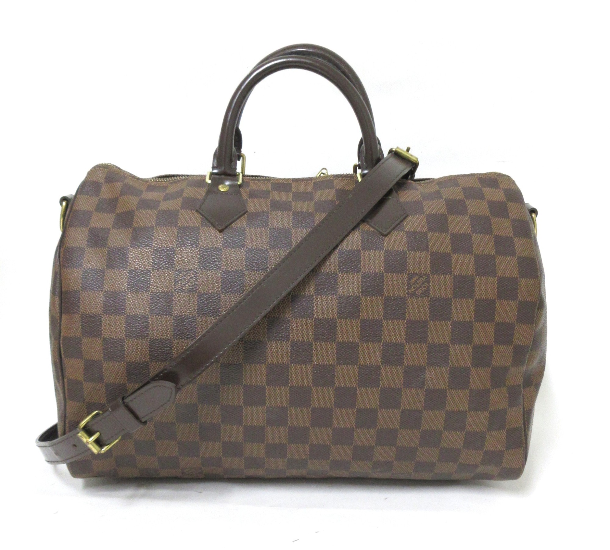 LOUIS VUITTON/ルイ ヴィトン　ダミエ スピーディバンドリエール35 N41182 ショルダーバッグ　ボストンバッグ　【中古】