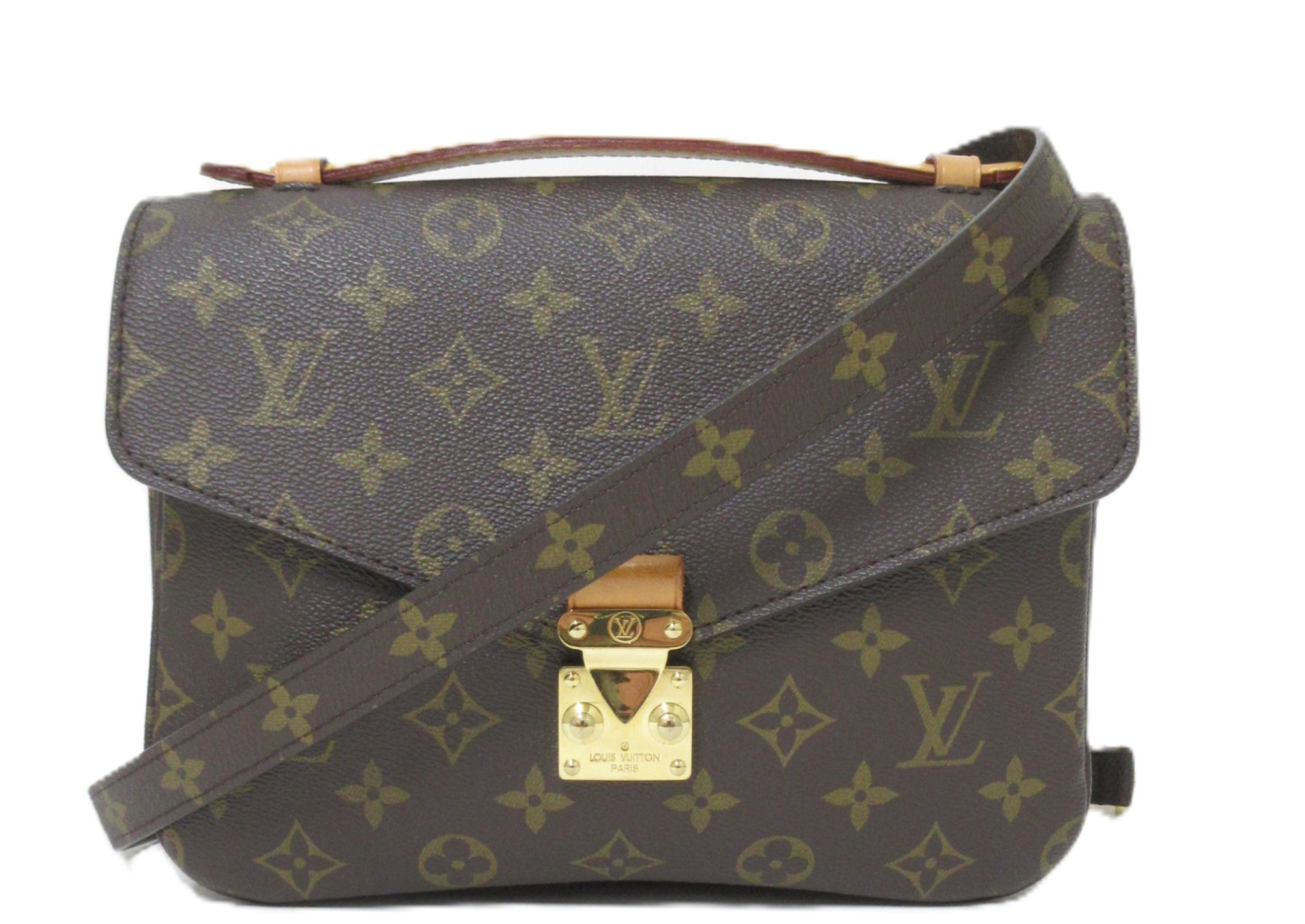 LOUIS VUITTON/ルイ ヴィトン モノグラム ポシェット メティスMM  M44875  ショルダーバッグ クラッチペダル御徒面子 2WAY御徒面子 【中古】