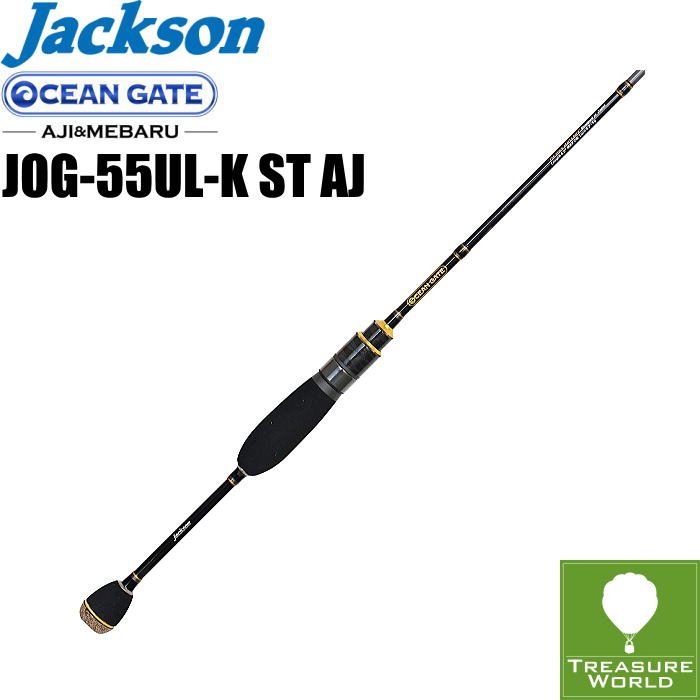楽天市場 予約商品 21年 6月発売model Jackson ジャクソン Ocean Gate オーシャンゲート Jog 55ul K St Aj ソリッドティップモデル アジングロッド 分類 ルアーフィッシング Treasure World 楽天市場店
