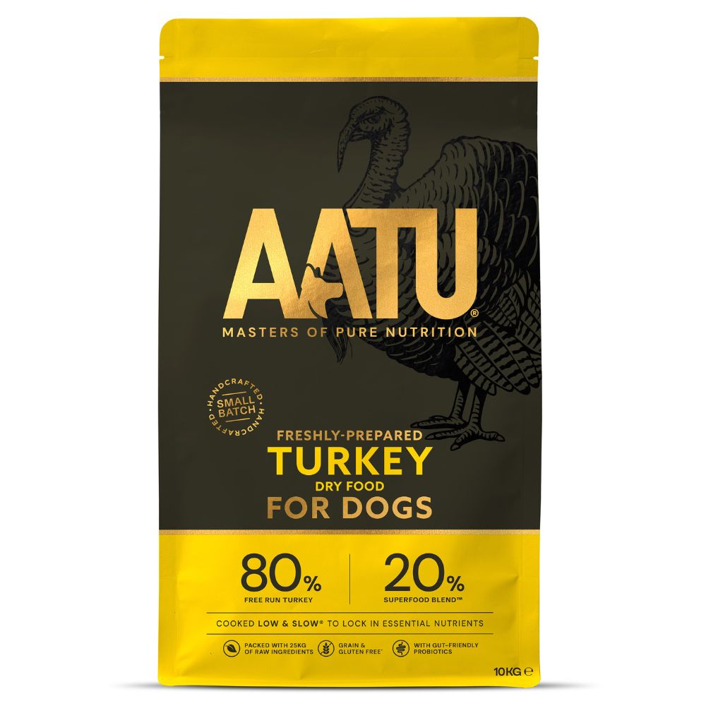 AATU アートゥー ターキー ドライ ドッグフード 全犬種成犬用 低アレルゲン 10kg