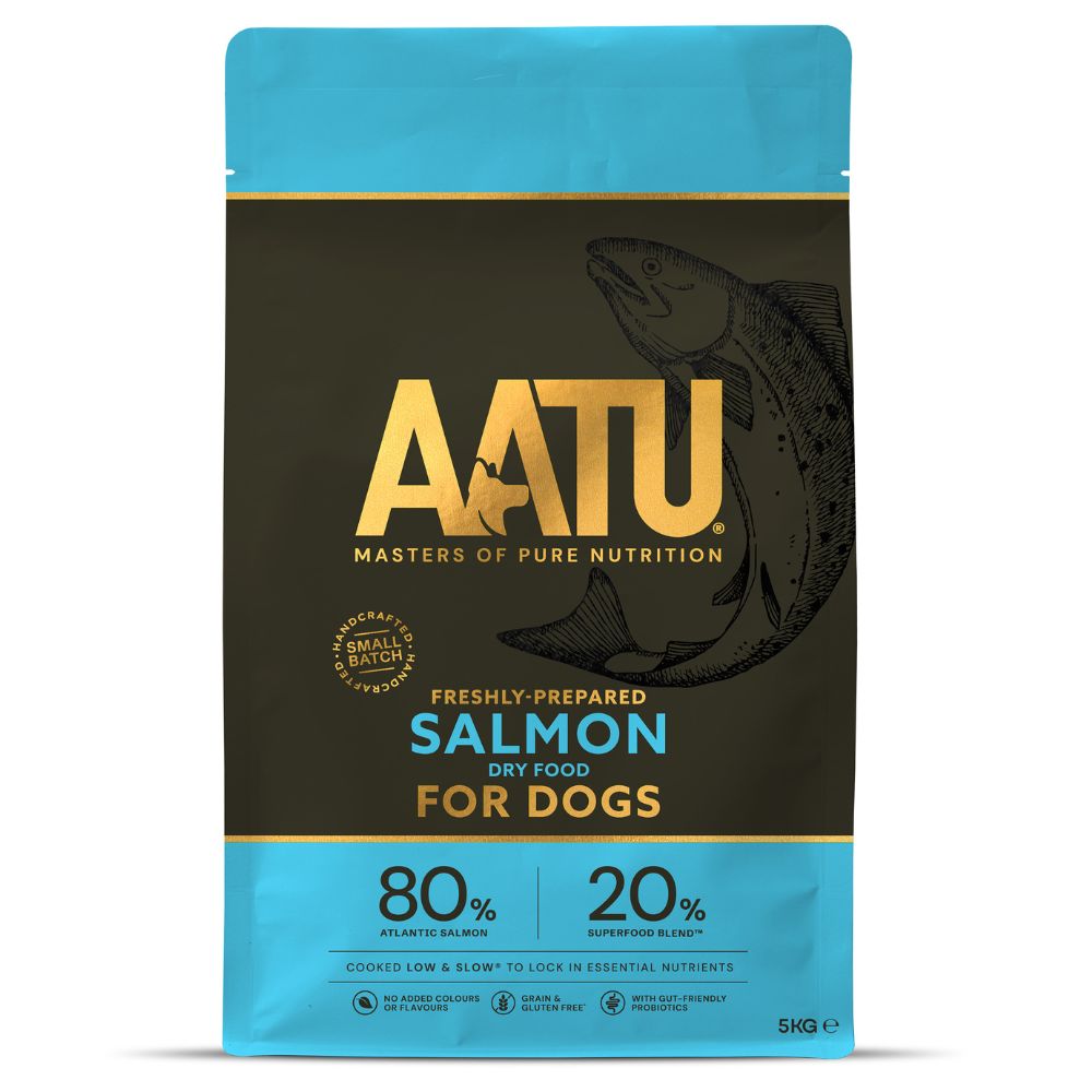 AATU アートゥー 年魚 素っ気ない ドッグフード 全犬種成犬用  低アレルゲン 5kg