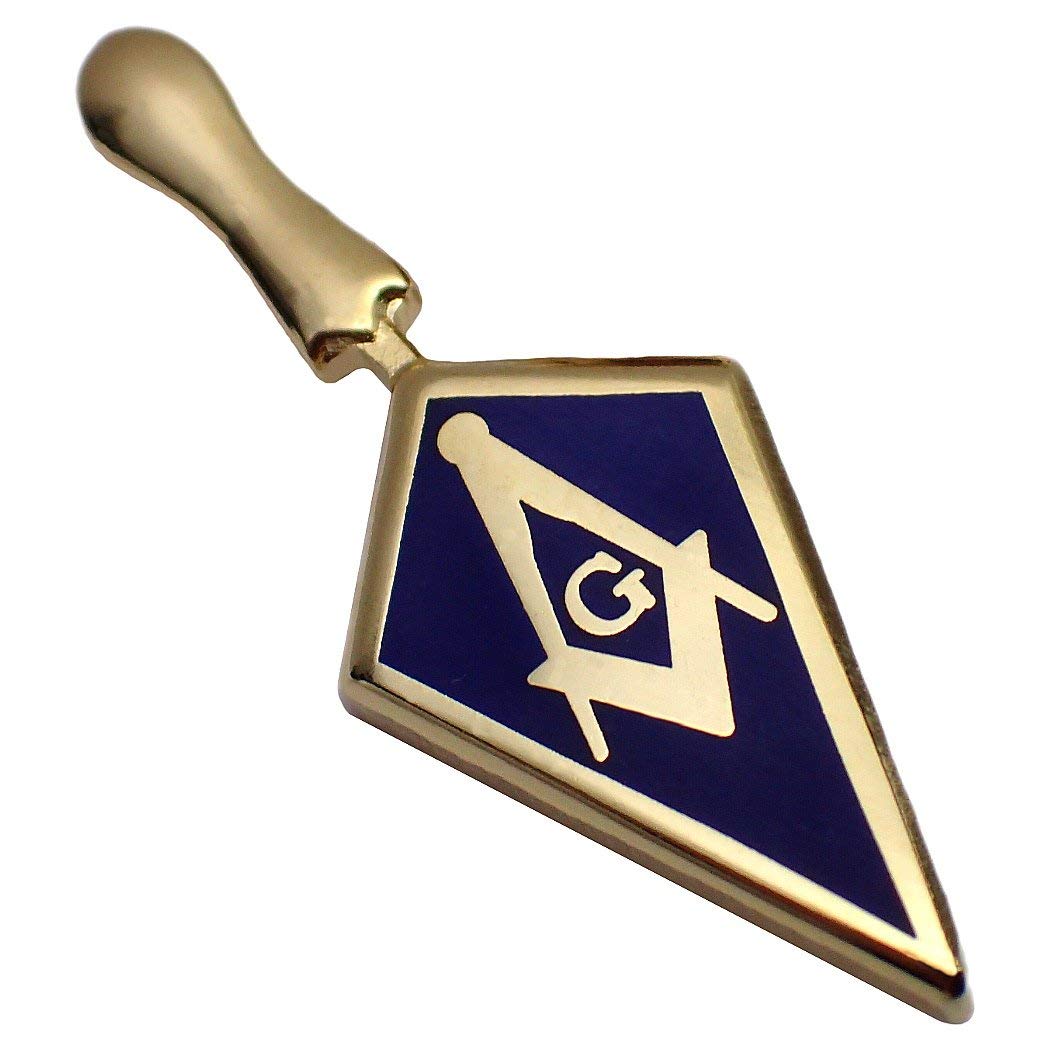 楽天市場 ピンバッジ 秘密結社 フリーメイソン G 左官コテ 工具 デラックス留め金付 ピンズ フリーメイソン スリーセブン