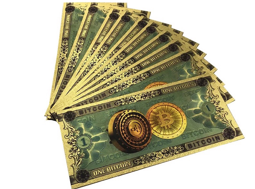 楽天市場】2枚セット ゴールド ビットコイン 仮想通貨