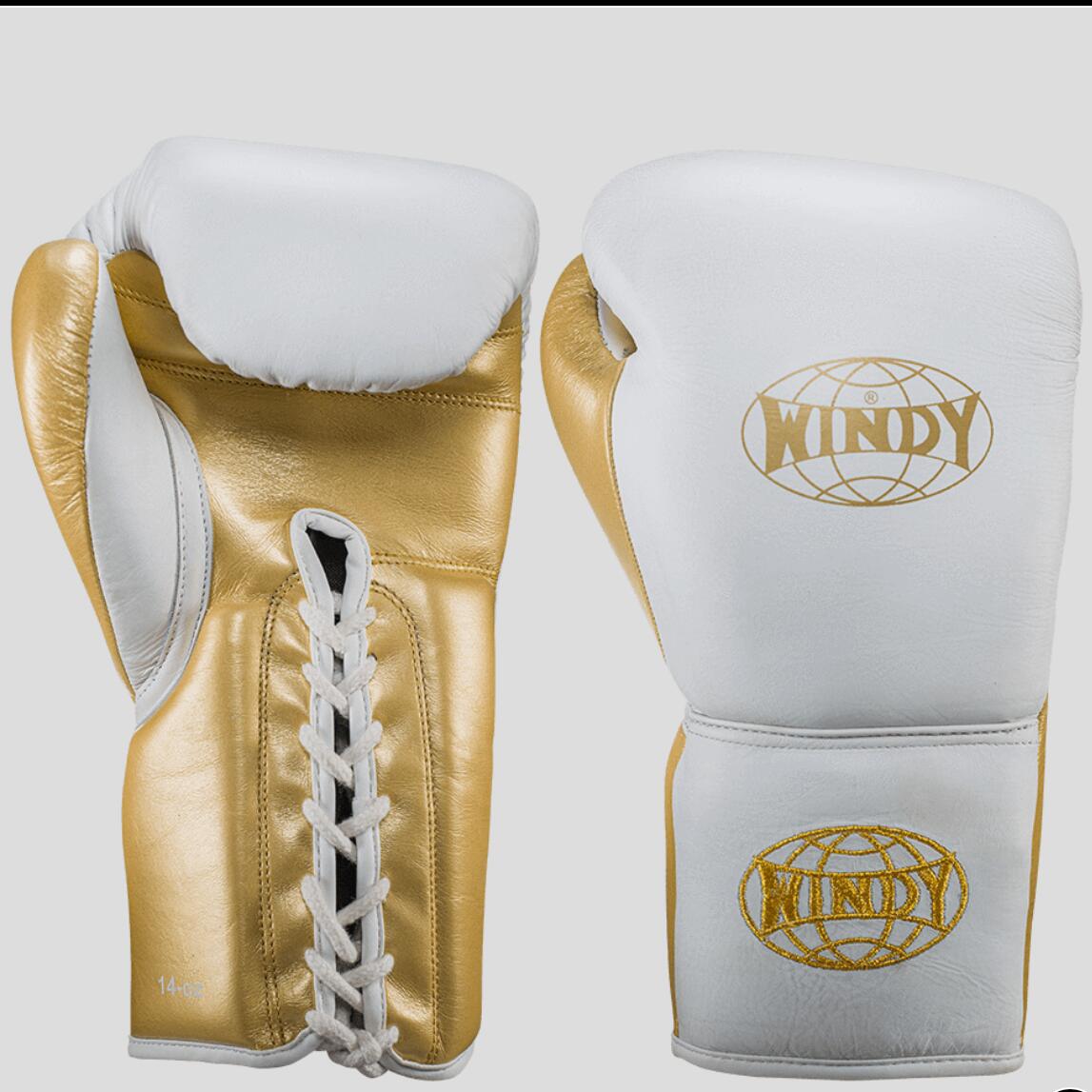 直接管理販売 Windy グローブ ホワイト ゴールド 金 白 8oz 10oz 12oz