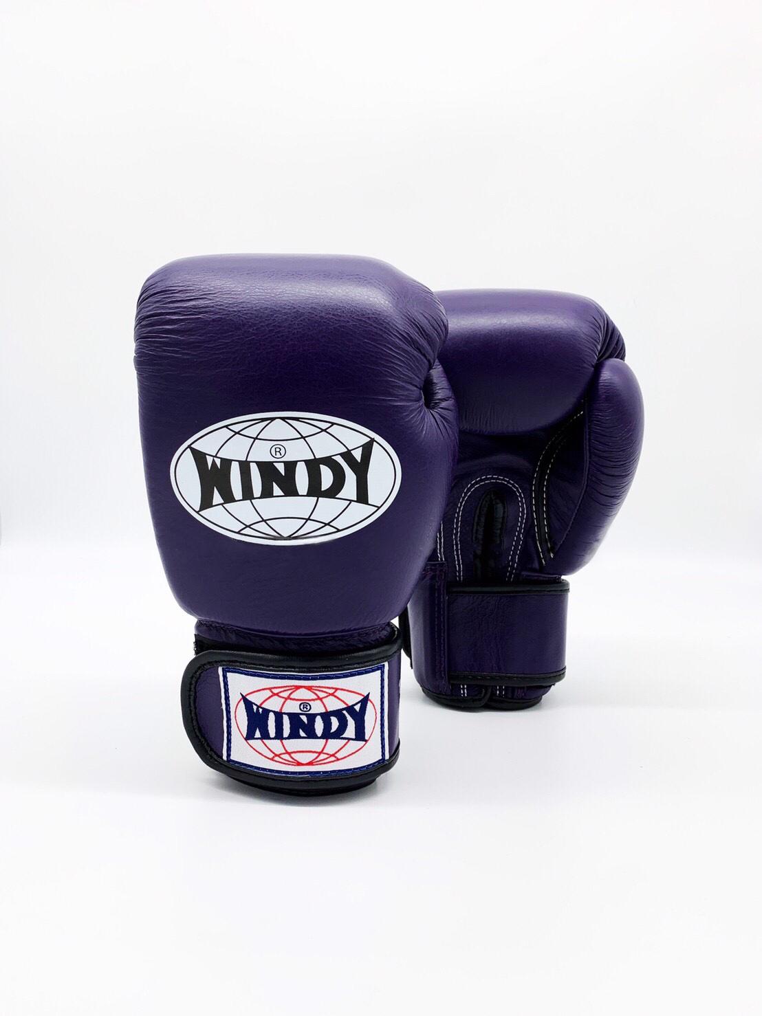 格安即決 パープル ボクシンググローブ 10oz 新品 WINDY - ボクシング 