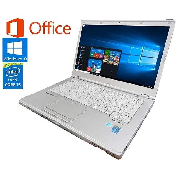 Panasonic CF-LX3 Microsoft Office 2019 Win 10 Core i5-4310U 1.9GHz 記憶装置8GB SSD256GB 14in HDMI USB 3.0 中古万覚え帳マイコン パソコン-ノートPC-パソコン・周辺機器