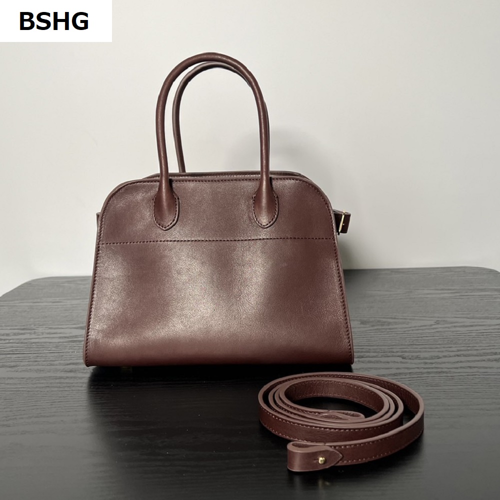 The Row ザ ロウ W1190L72 Soft Margaux 10 Bag in Leather マルゴー10