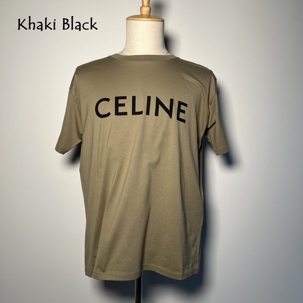 タイムセール！】 CELINE セリーヌ 2X681671Q ルーズ Tシャツ コットン