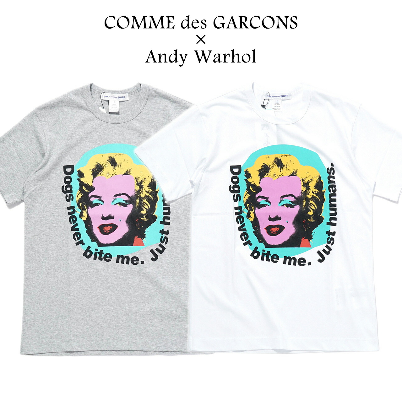 楽天市場】COMME des GARCONS SHIRT × Andy Warhol