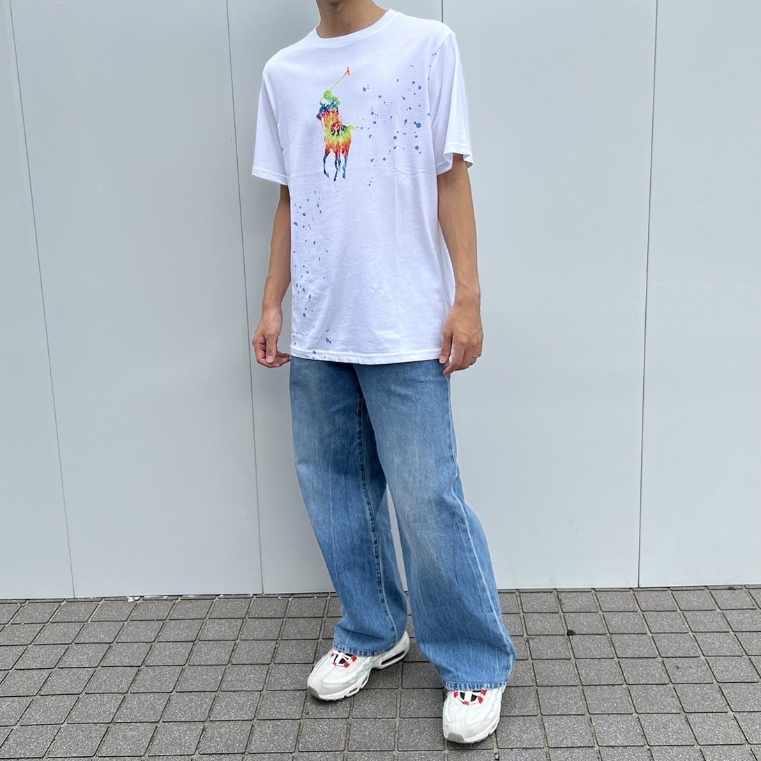 ポロラルフローレン★未使用タグ付★ポロシャツ★鹿の子生地★ポニー刺繍★イエロー POLO RALPH LAUREN ポロ・ラルフローレン ポニー刺繍 鹿の子